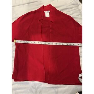 Hubert Gasser Cardigan‎ Red 100% Cotton